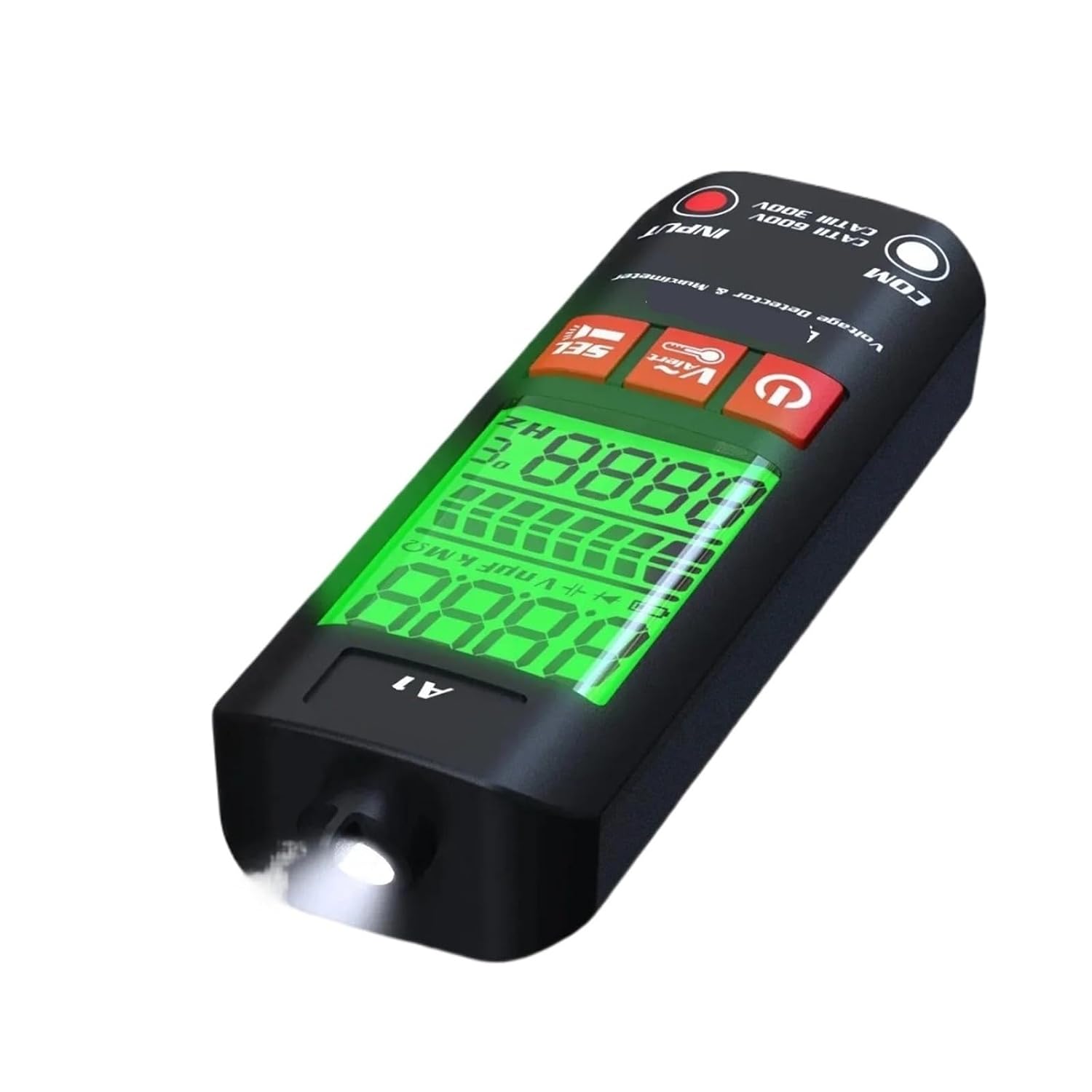Voltage Tester, Digital multimeter, Detector, Voltmeter(BSIDE-A1-with Bag)