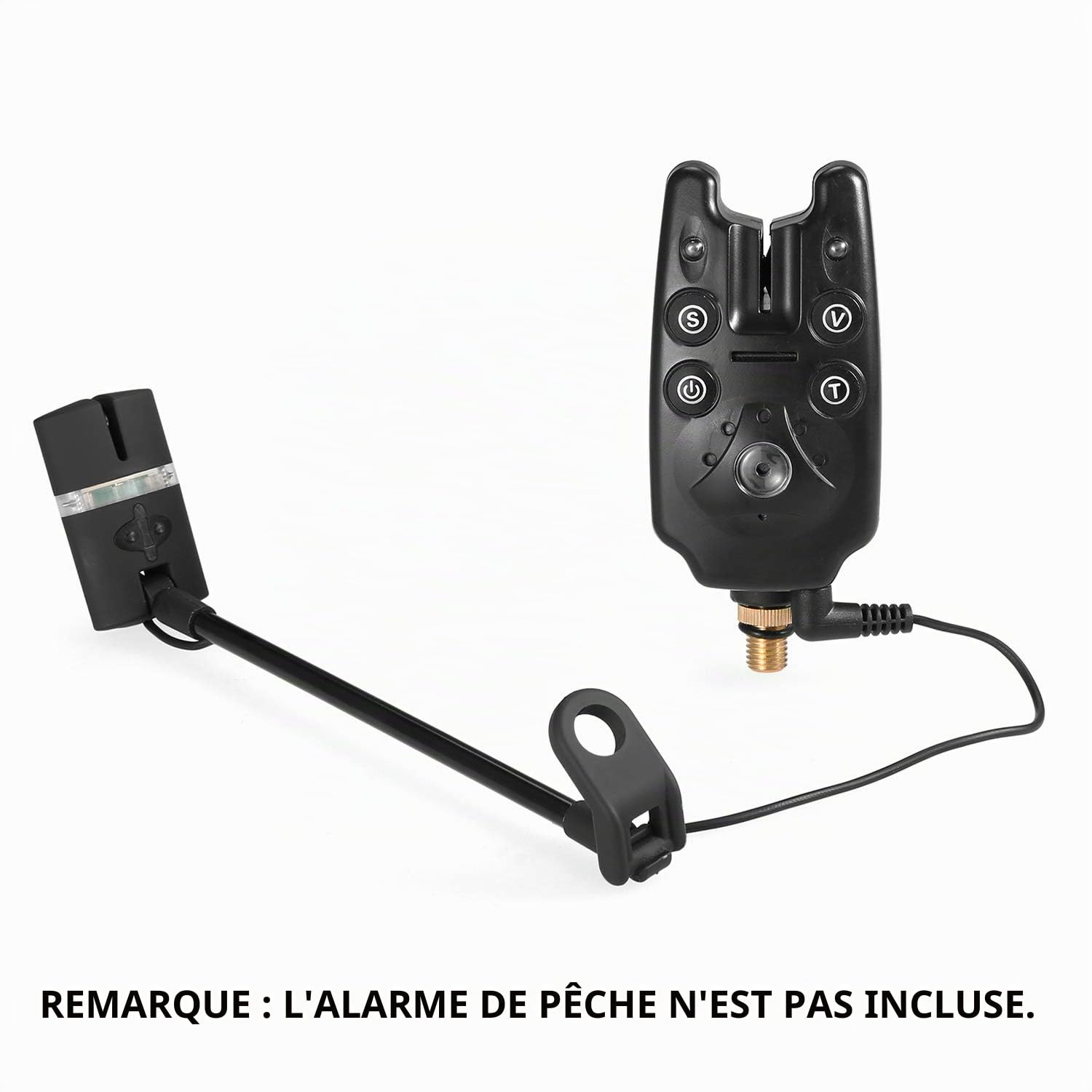 Échangistes de pêche Indicateur de Morsure de pêche à la Carpe Swinger Numérique Alarme de pêche Pièces LED Indicateur de Morsure Illuminé Swinger Fishing Tackle