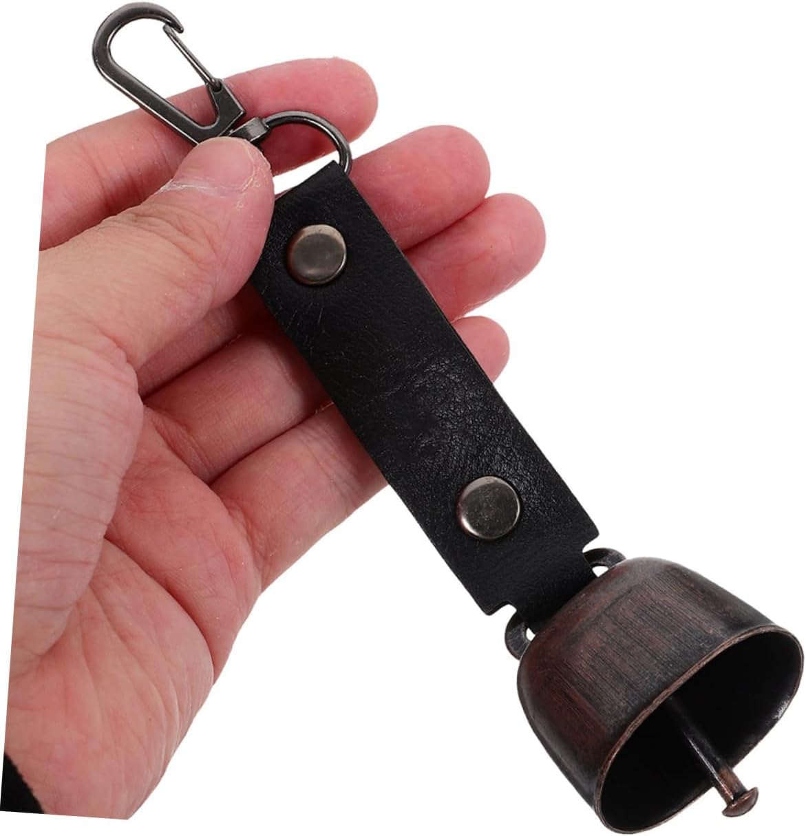 4pcs Loud Bear Bells Unique Cowbell Keyring Pendant for Camping Hiking and Outdoor Activities Decorative Keychain Carabiner Hook Versatile Use As Pet Accessory and Gear image 4