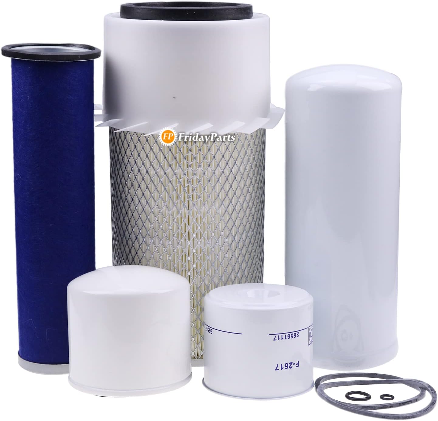 FridayParts Filter Maintenance Kit Compatible for Bobcat 641 643 645 731 741 743 825 843 Skid Steer Loader