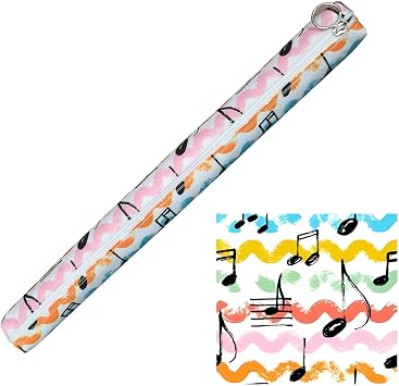 Recorder Case Bag for Soprano Recorder - Durable Oxford Fabric Carrying Pouch with Zipper for Yamaha & German Style Recorders - Protective Storage for Kids & School Band White