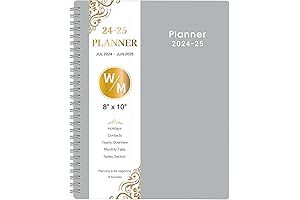 2024-2025 Planner: The Perfect Guide For Your Yearlong Agenda