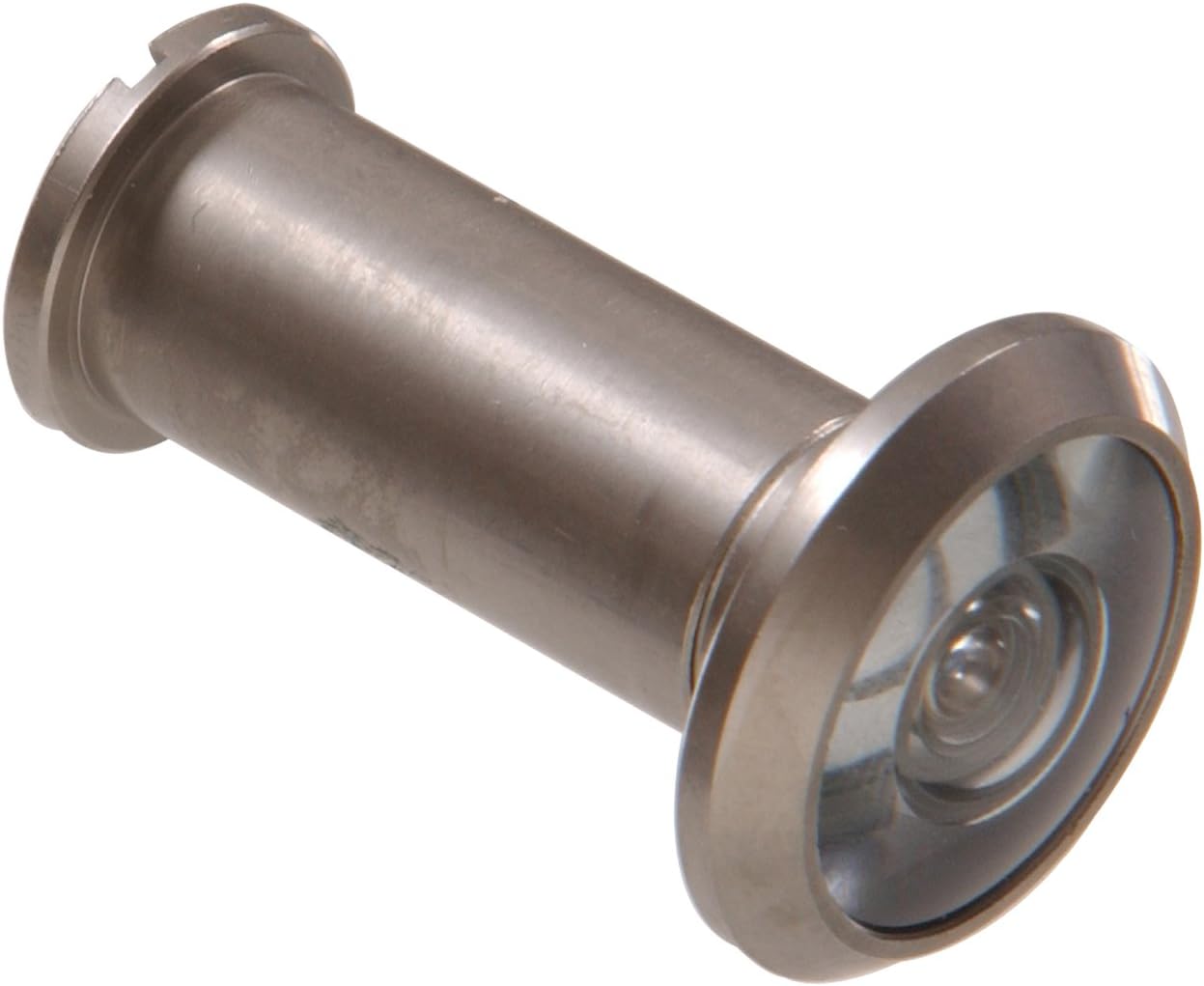Hillman 852721 200 Degree Door Viewer - Solid Brass - Satin Nickel Finish 1-Pack