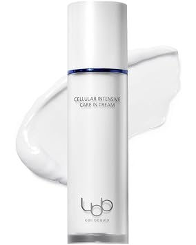 LBB Cellular Intensive Care In Cream - Vegan Antioxidant Face Moisturizer for Balanced and Youthful Skin - Improves Wrinkles, Elasticity - Tangerine Cellular Water, Plant Cell Extracts, 1.69 oz.