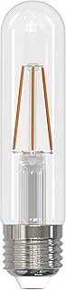 Bulbrite 776947 LED Filament T9 Light Bulb, 3W 2700k Warm White, Dimmable, E26 Base, Energy-Efficient 25W Equivalent