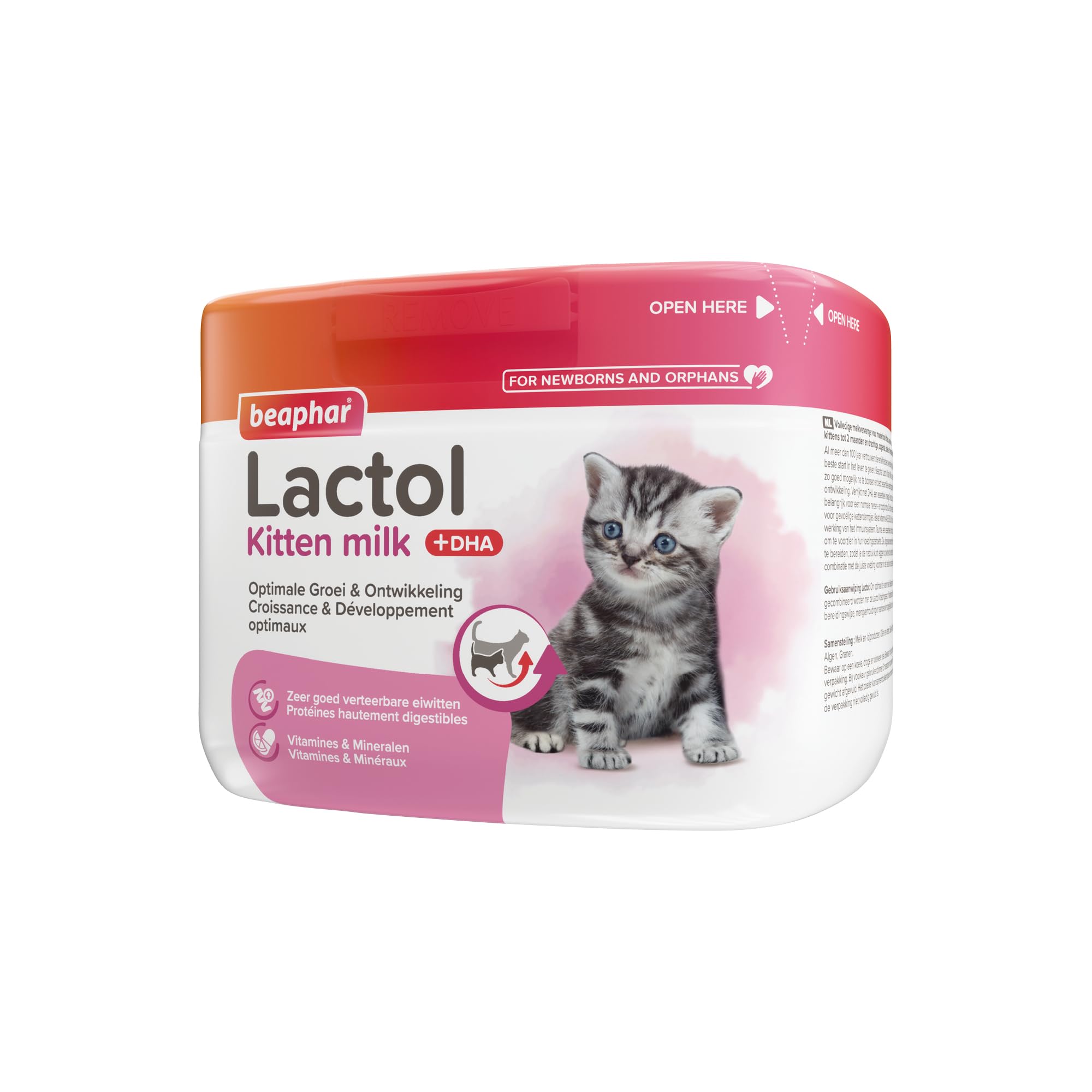 Beaphar Lactol, Latte in Polvere per Gattini, Sostituzione del Latte materno