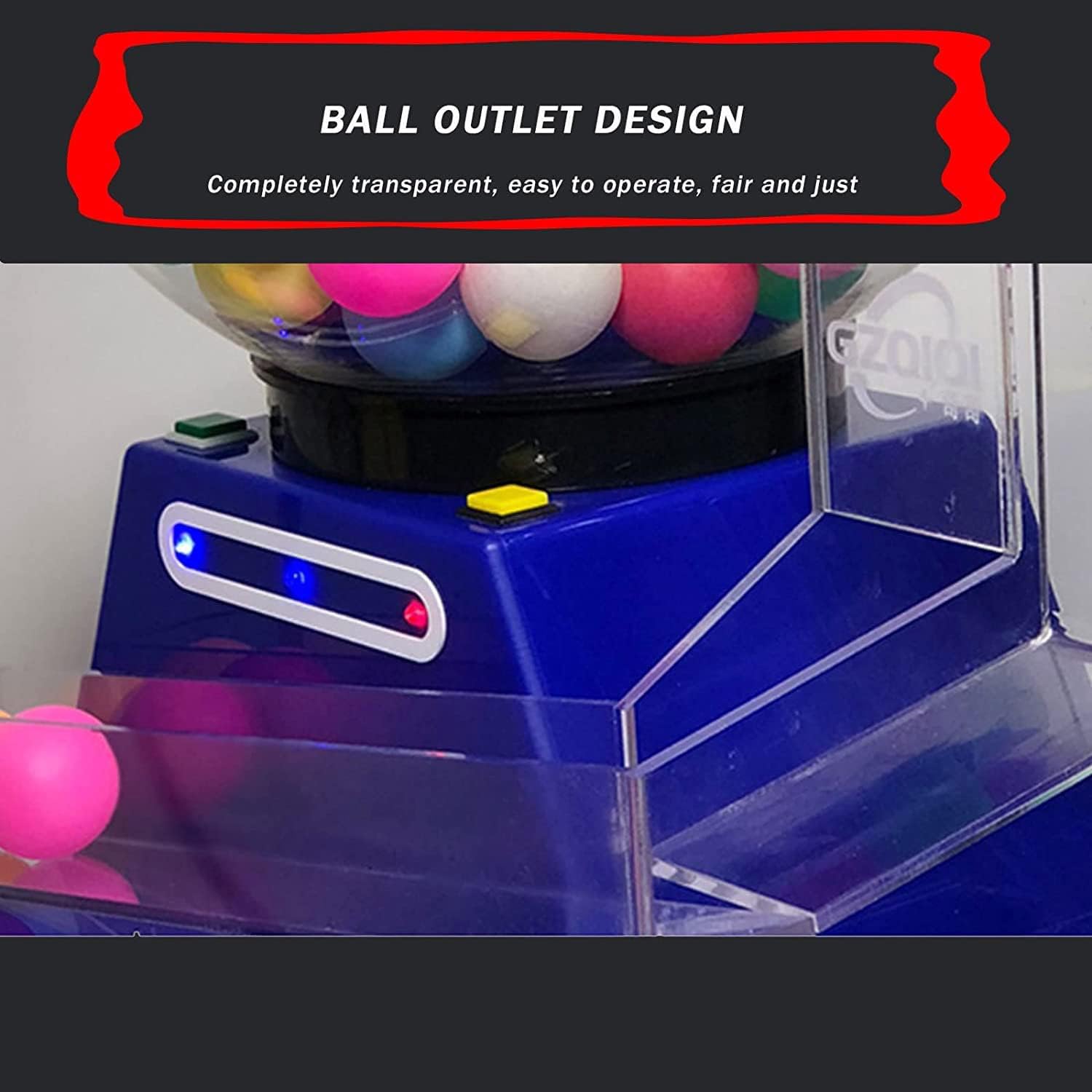 Juego de bingo de lujo, máquina de lotería eléctrica, incluye jaula de bingo, bolas de llamada, fichas coloridas, perfecto para grupos grandes y fiestas