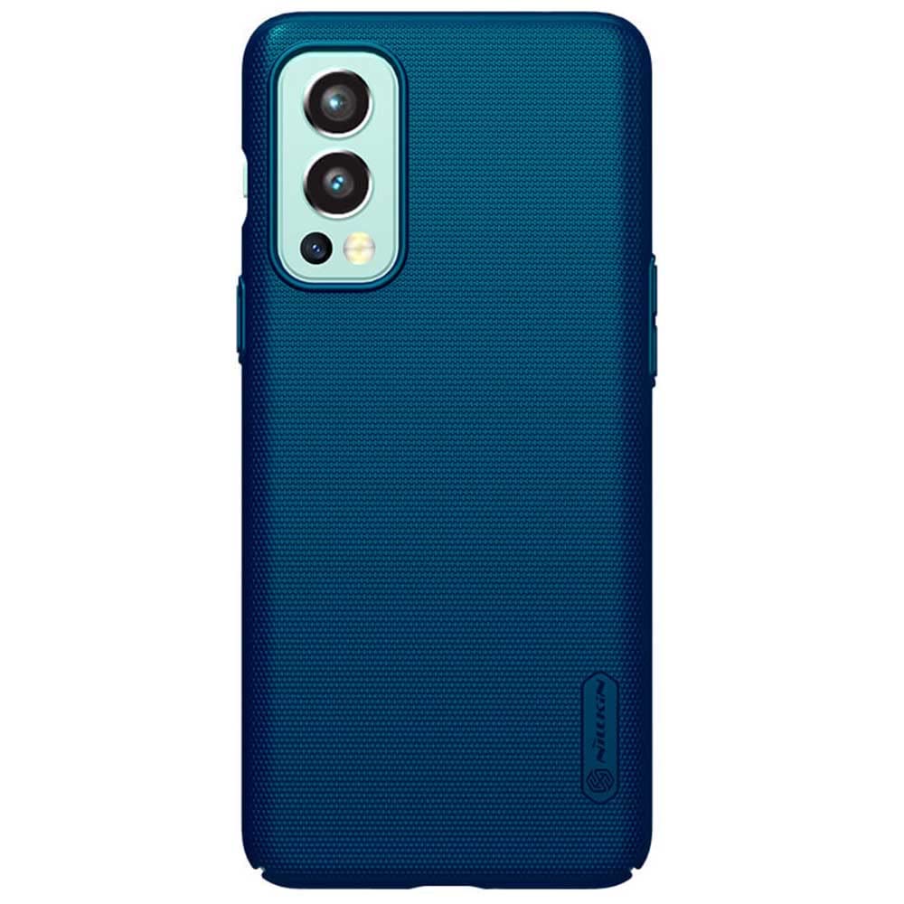 Nillkin Cover Compatible with OnePlus Nord 5G Case Super Frosted Shield Hard Phone [ Slim Fit ] Designed for 2 - Blue