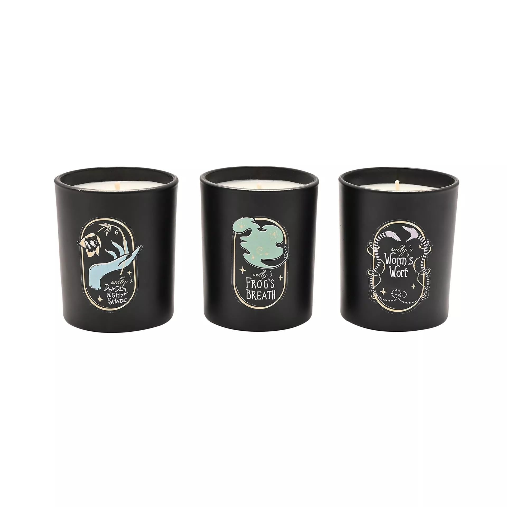Bougies L'Étrange Noël de monsieur Jack Disney - Lot de 3 bougies parfumées de collection