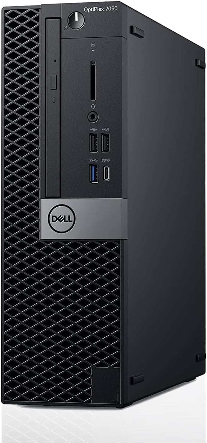 Dell Optiplex 7060 Small Form Factor Desktop Computer PC, Intel Core i5-8500T up to 3.5GHz, 8 GB DDR4, 256 GB SSD, Keyboard & Mouse, DisplayPorts, Windows 11 Pro (Renewed)