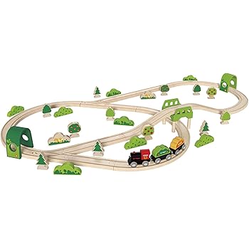 hape figure eight railway set