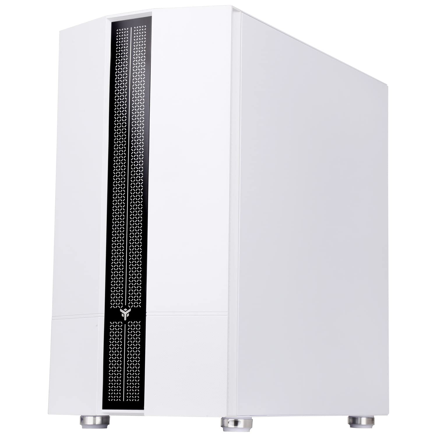 Itek LIFLIG W41 - Case Gaming Mini Tower Micro ATX, Vetro Temperato, Ventola ARGB 12cm, 2 USB 3.0, Bianco - 3