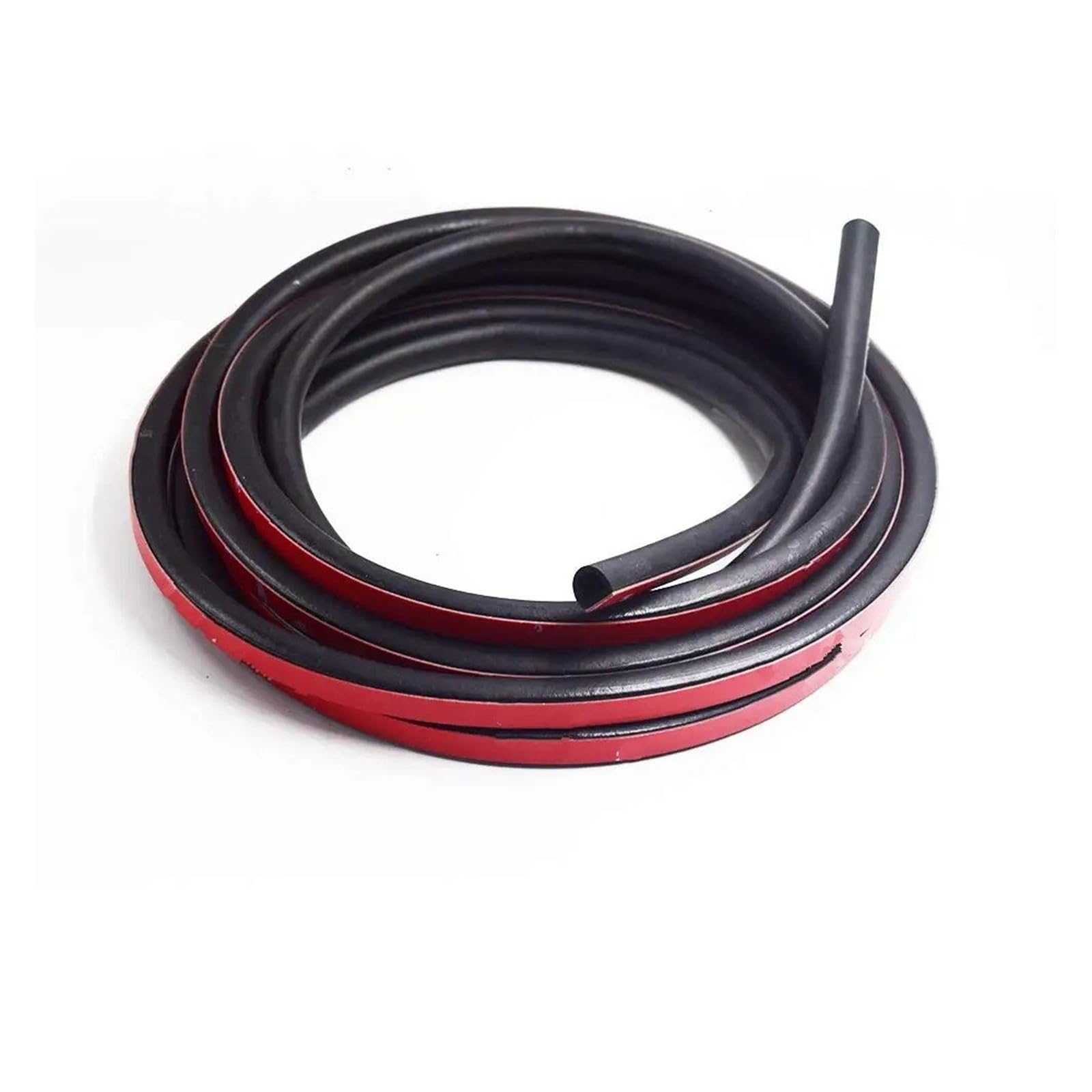 Sifusm One Color Rubber Seal Universal D-Shape Door Seal Weather Stripping Rubber Strip Car Truck Window Soundproof Noise Strip(4 Meter)