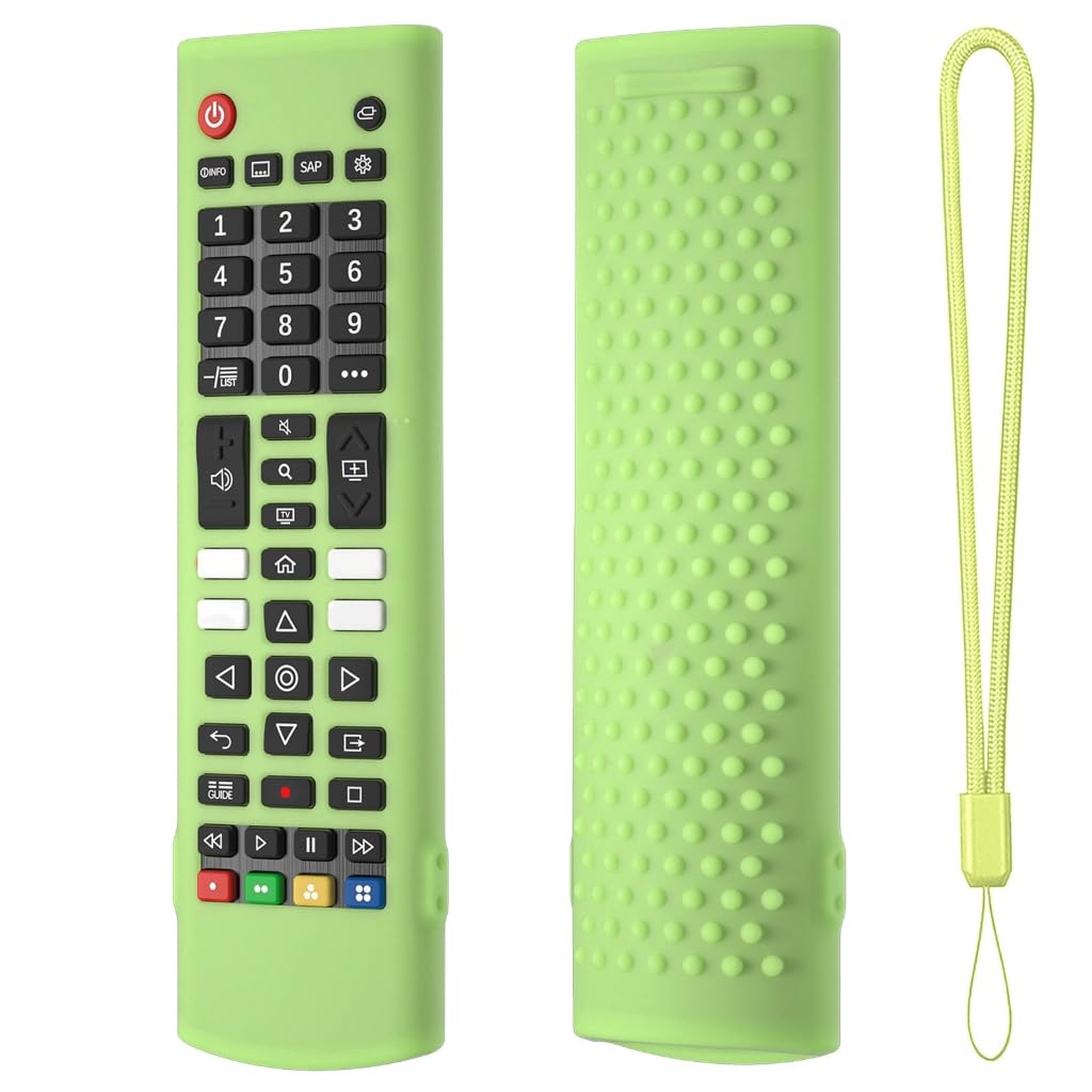 Tsophreniq Quality Silicone Protective Case for AKB76040302 Remote Control Sleeve AntiSlip Shockproof Controller