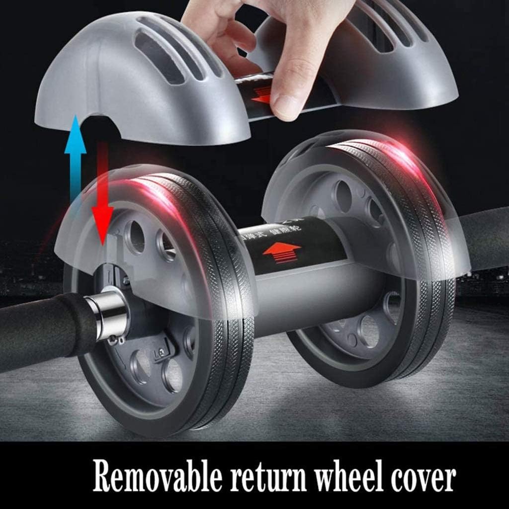 Automatic rebound abdominal muscle wheel roller abdominal waist movement and thick knee pad exercise fitness exerciser