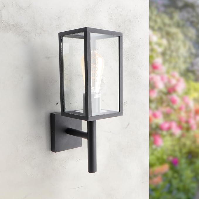 M Ledme - Aplique de Pared Exterior Serie Ducte Farol – IP44, Casquillo…