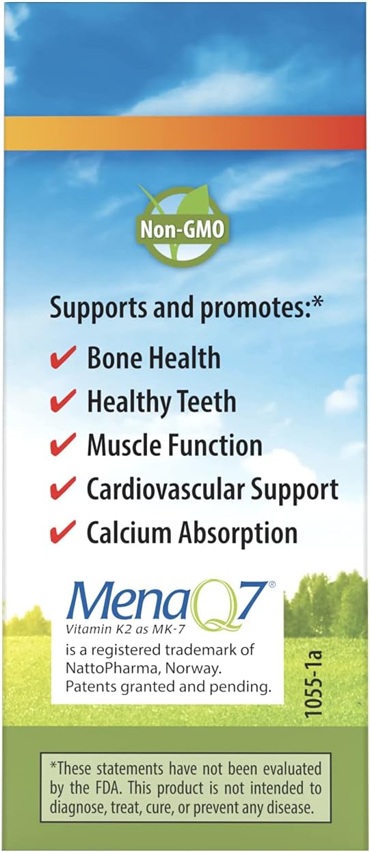 Carlson - Super Daily D3 + K2, 50 mcg D3 + 45 mcg MK-7, Heart & Bone Health, 90 Liquid Drops, 2.54 ml - Image 2