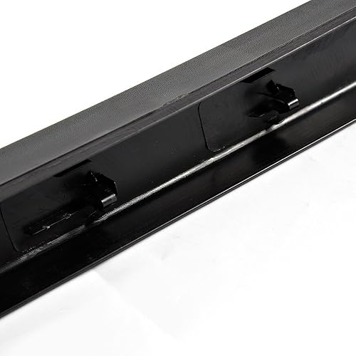 Miniatura 50 de CHEDA Tapa protectora para moldura de portón trasero, compatible con Ford F150 2009-2014, alerón de moldeo trasero de camión de plástico ABS negro