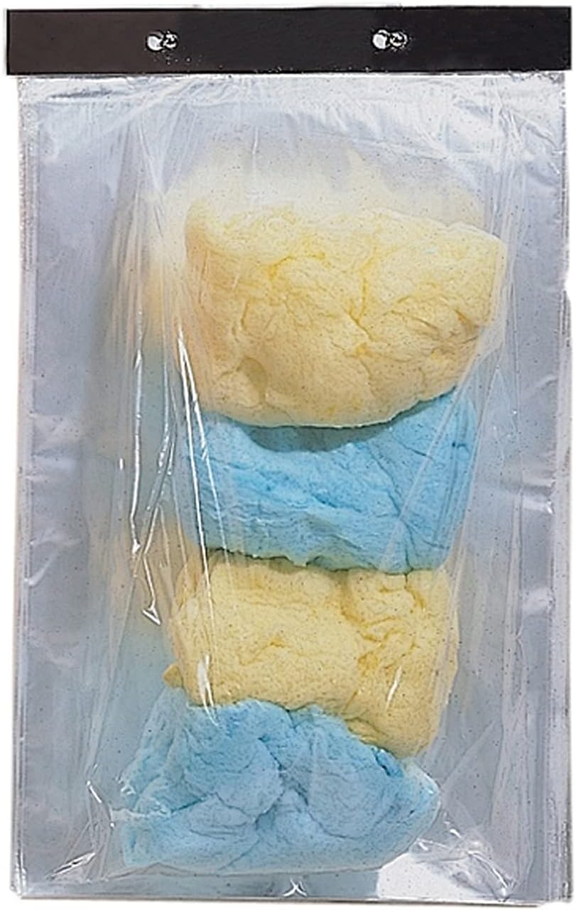 Plain Quick Pack Cotton Candy Bags, 1000 Count