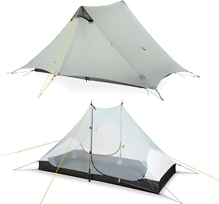 LANSHAN Ultralight Waterproof 1-2 Person Backpacking Tent