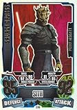 Star Wars Force Attax Series 4 Savage Opress Rainbow Foil Card
