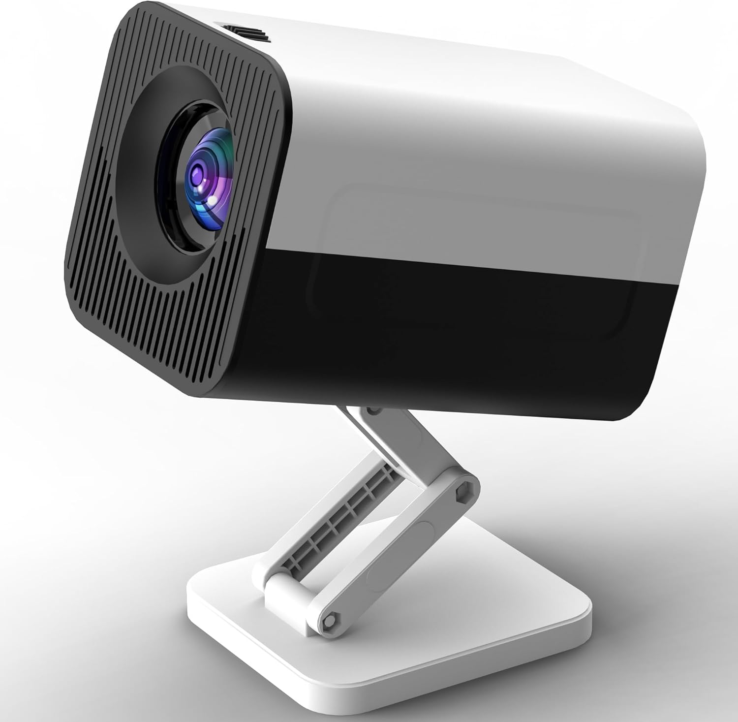 Compact Wireless Mini Projector on a Stand