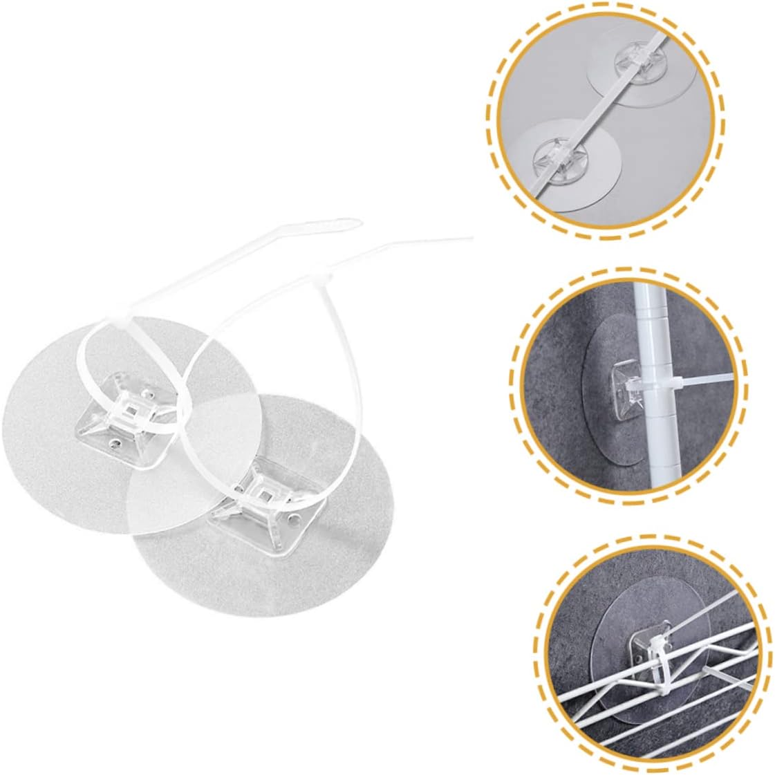 Falling Fixator Straps Kit Heavy Duty Wall Mounts for Furniture Proofing No Drill Required Tip Anchors for Dresser Bookshelf