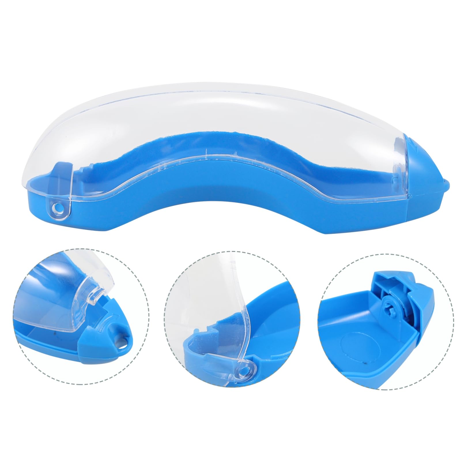 BESPORTBLE Custodia Per Occhiali Astuccio Per Occhiali Contenitore Per Occhiali Custodie Protettive Per Occhiali Da Nuoto Scatole Per Occhiali Da Nuoto Scatole Porta Occhiali Plastica