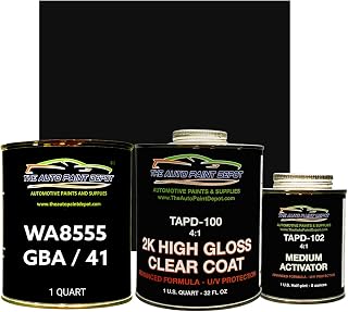 Auto Paint Depot Touch Up Paint for Cadillac ATS,CT6,CTS,ELR,Escalade,SRX,XT5,XTS-Black WA8555/41/GBA (All Years, All Models) One Quart with Clear Coat