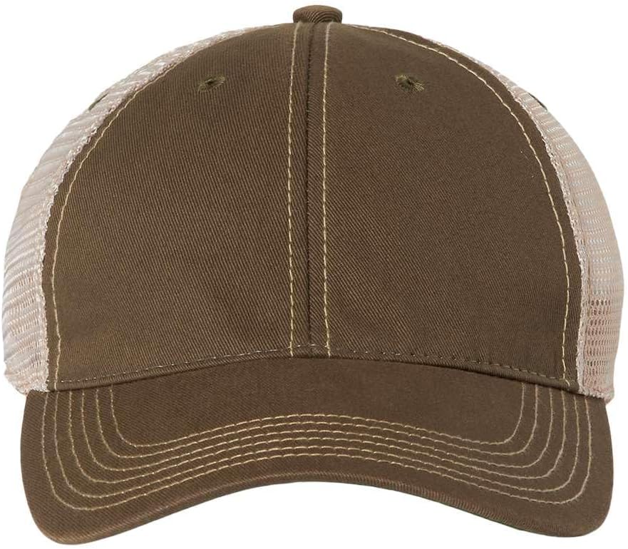 Legacy Old Favorite Trucker Cap, One Size, Olive-Khaki