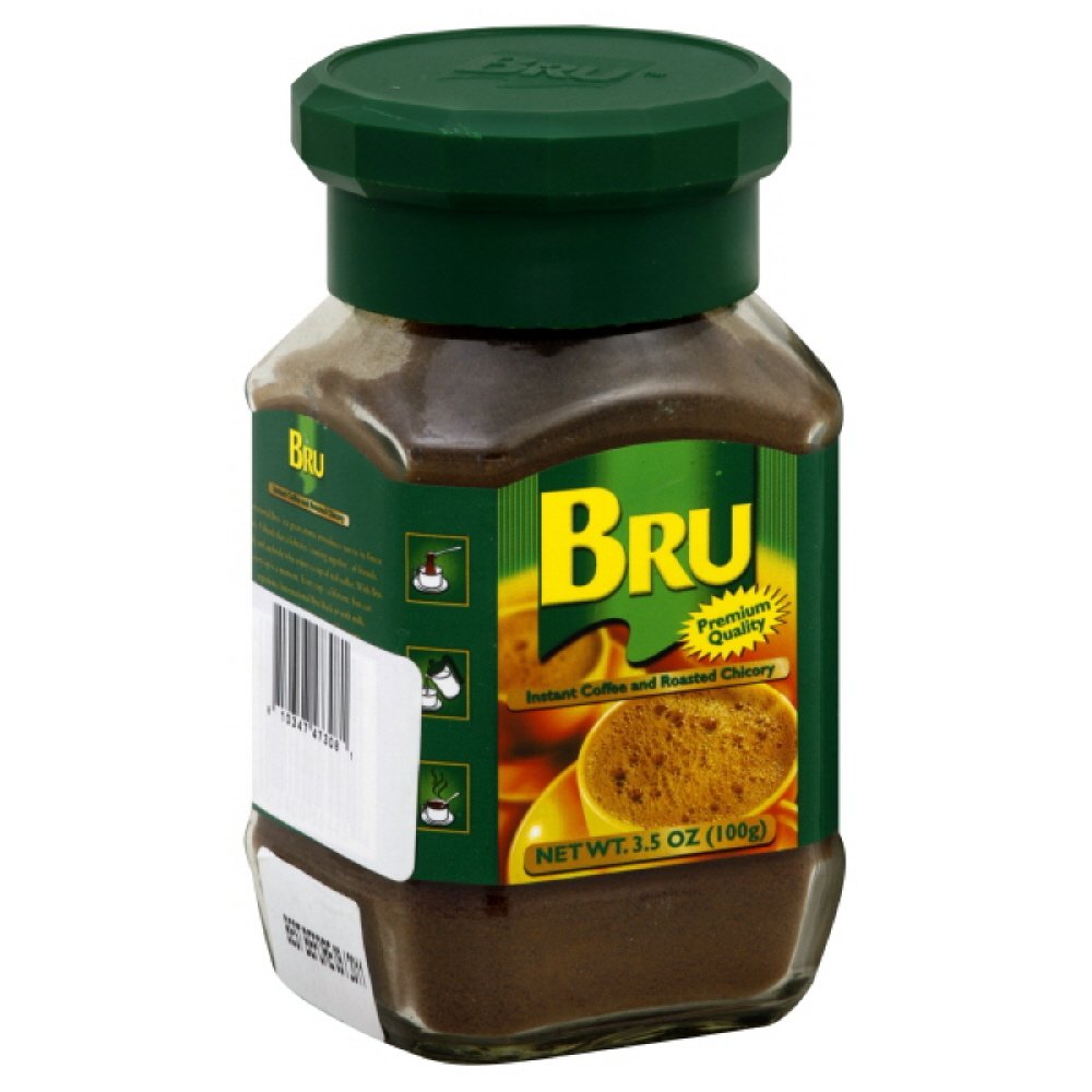 Bru Coffee, 3.5-ounces (Pack of 4)
