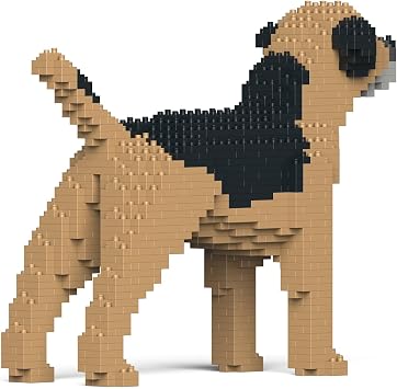 JEKCA Border Terrier 01S-M01 | Dog Plastic Building Blocks | Age 14+