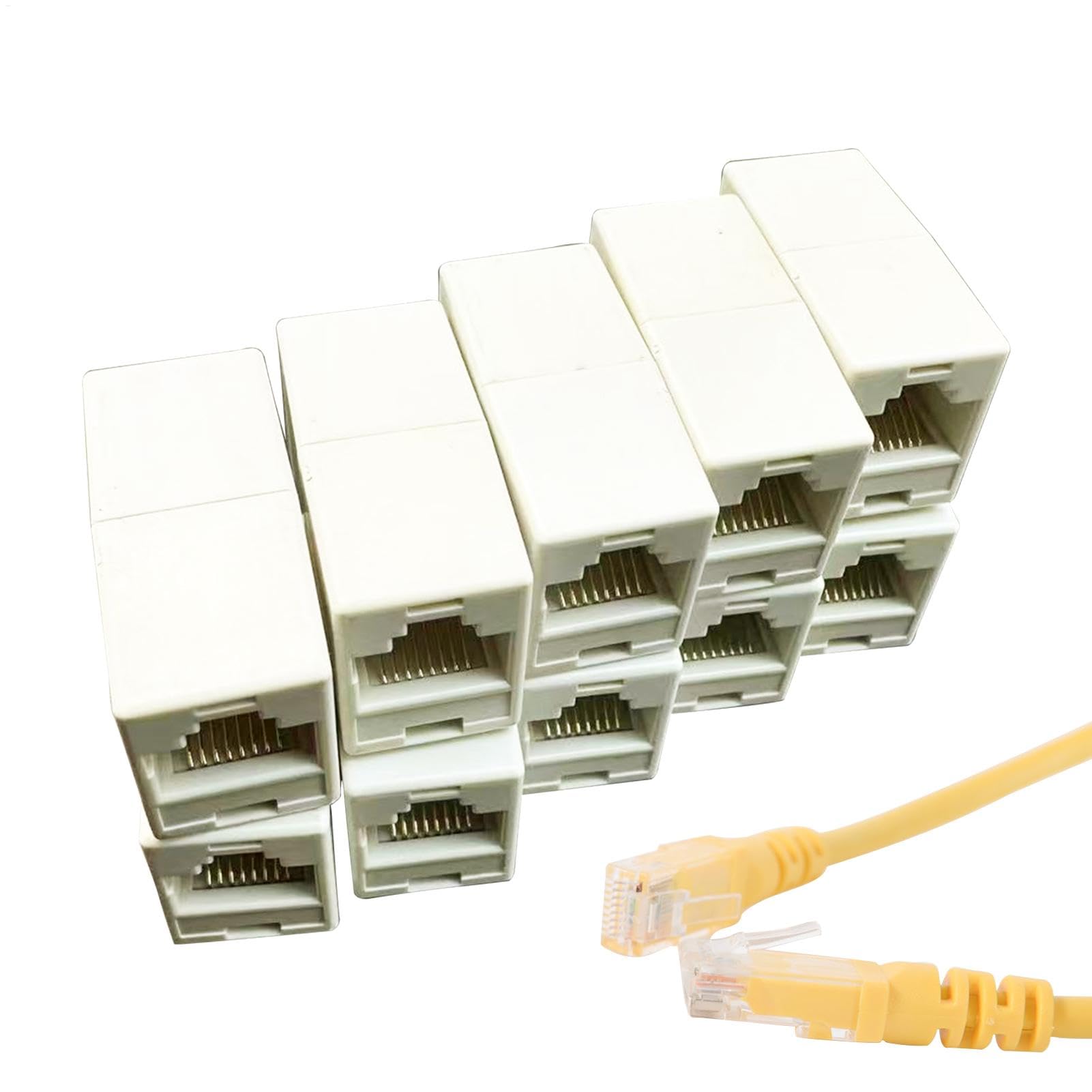 Accoppiatore Ethernet Femmina-Femmina Confezione da 10 Accoppiatori