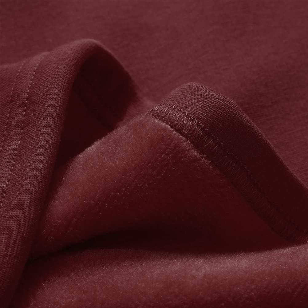 IDEALSANXUN Fleece Lined Long Skirts for Womens Elastic Waist Aline Warm Winter Skirts with Pockets - Image 5