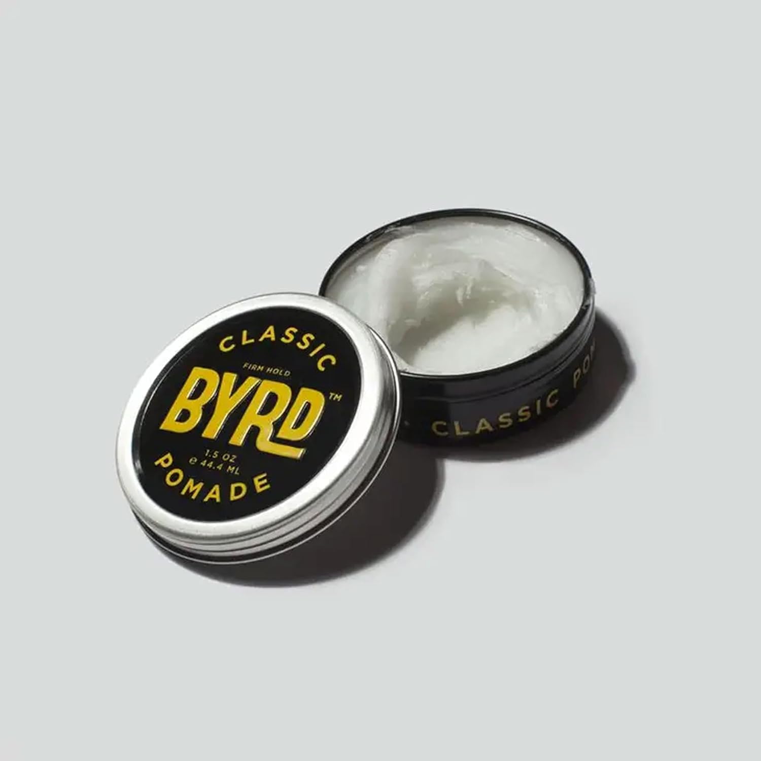 BYRD Classic Pomade 2-Pack – Strong Hold, High Shine Finish, Add Flexible Texture to All Hair Types, 3.35 Oz Each (Two Pack)