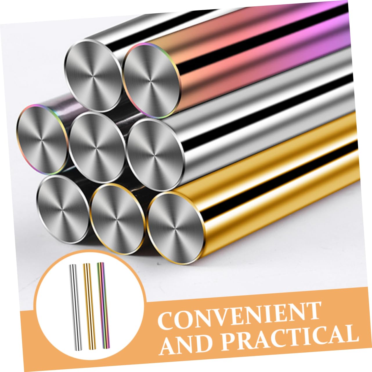Healvian 6pezzi Magnet Stick Per Unghie Cat Eye Strumento Magnetico Per Manicure Inossidabile Design Cilindrico Per Effetti Unici Su Unghie Gel Professionale Per Nail Art