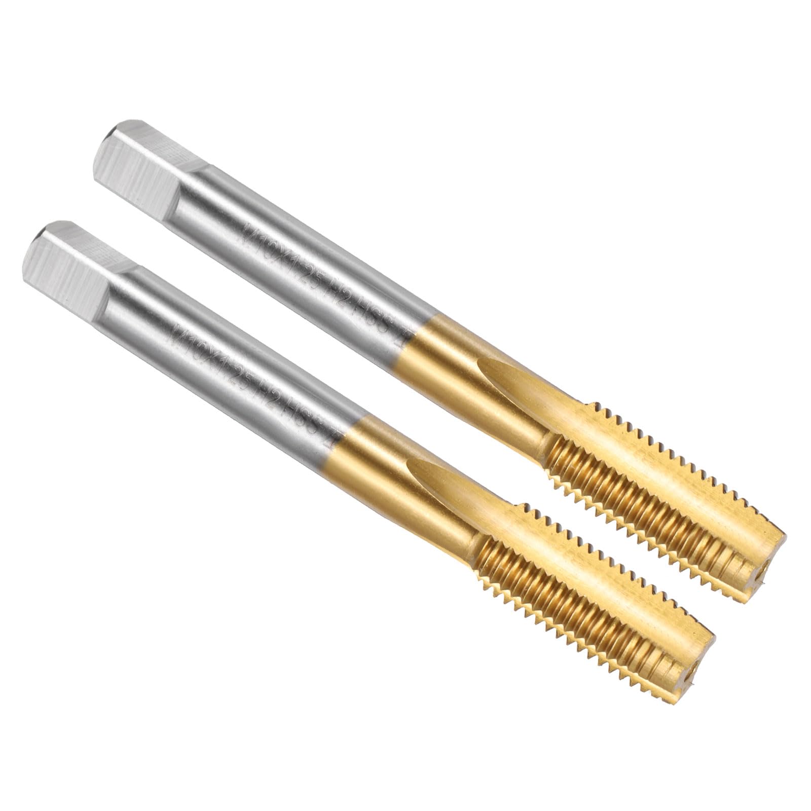 Taraud M10 gaucher au titane pour un filetage net sans blocage de copeaux