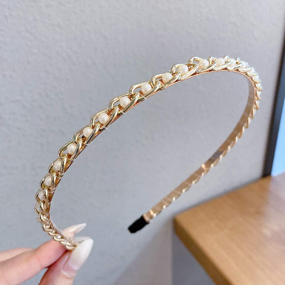 Pearl Headband Woman Hair Accessories Bow Korean style Flower Headwear Hair Band(03)