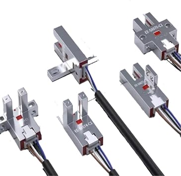 5pcs U-shaped Metal Slot Photoelectric Switch Sensor EE-SX670 671 672 674 676 677 NPN Normally Open OutputEE-SX671-C1 NPN