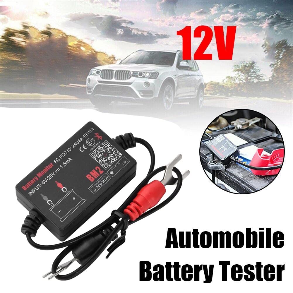 BM2 monitor baterii, monitor baterii 12 V, Bluetooth 4.0, analizator akumulatora samochodowego, test rozruchu ładowania