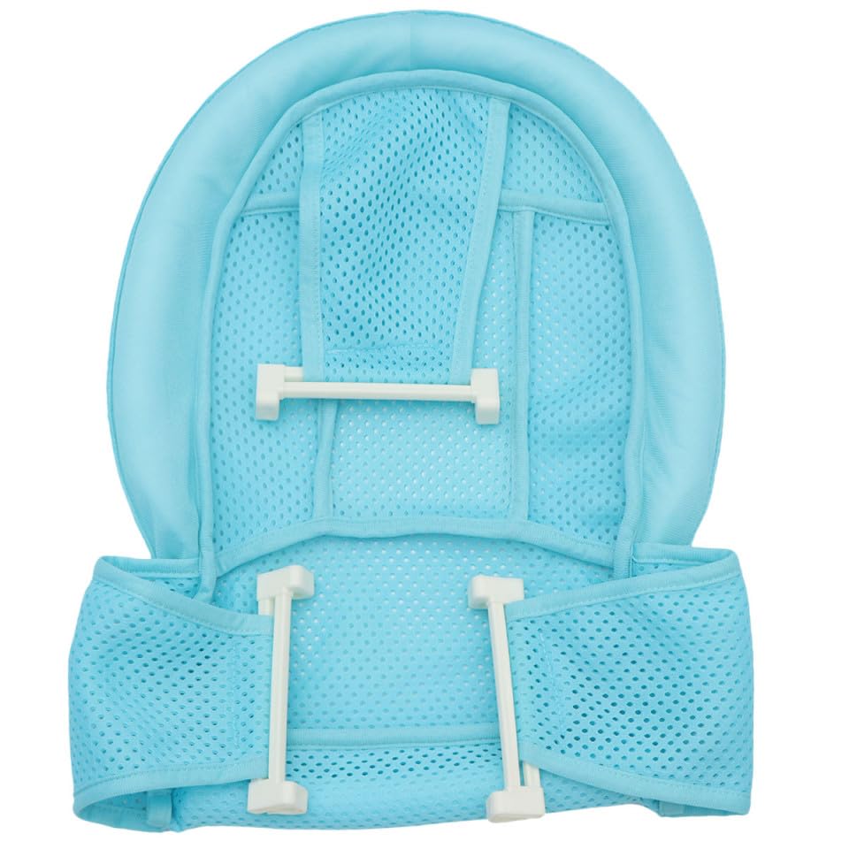 Siège de support de bain antidérapant avec maille fronde bébé sécurisée - 3