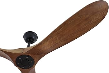 ウッドシーリングファン リモコン付き BRID シーリングファン 軽量 ダクトレールファン ウッド