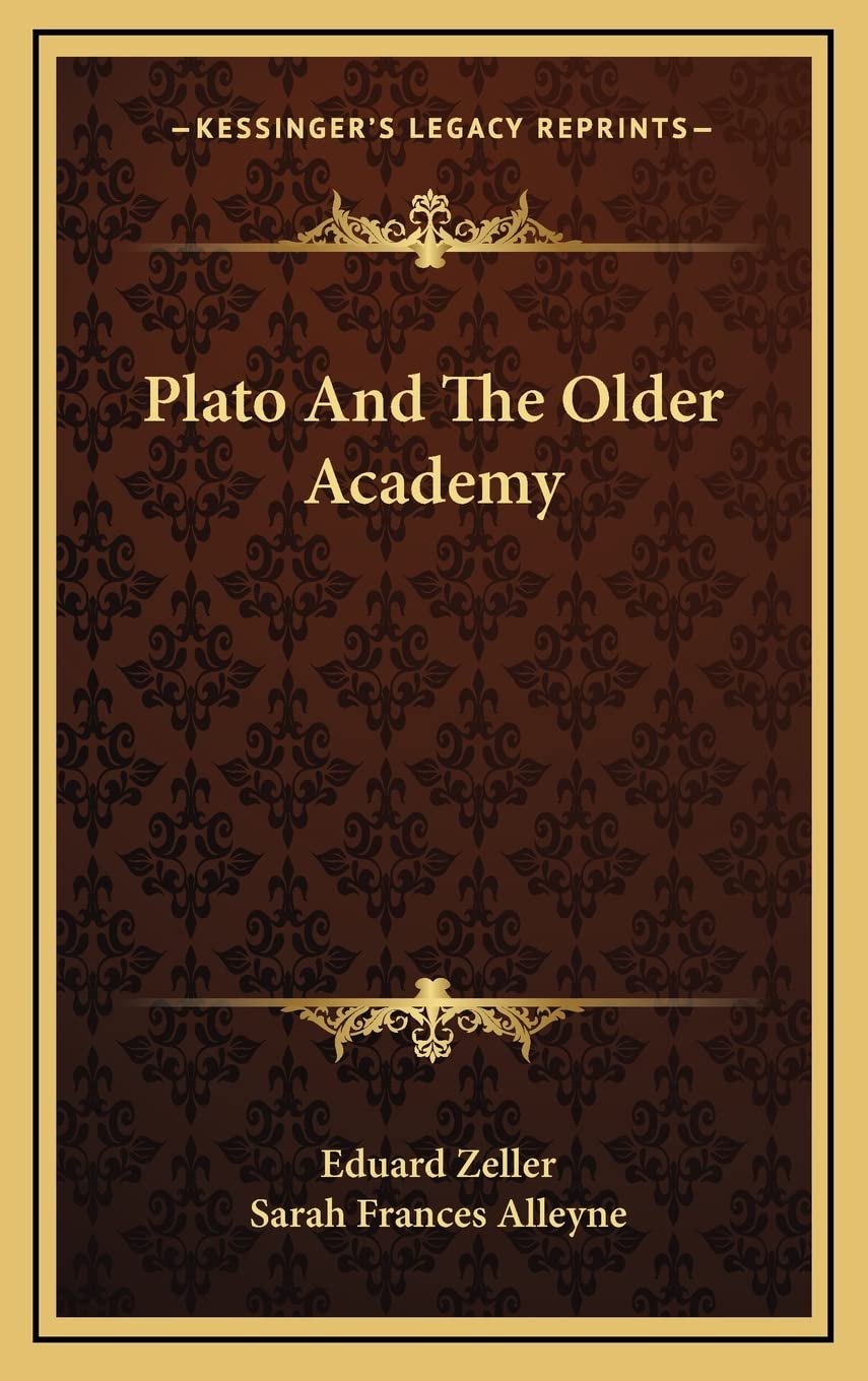 Plato And The Older Academy