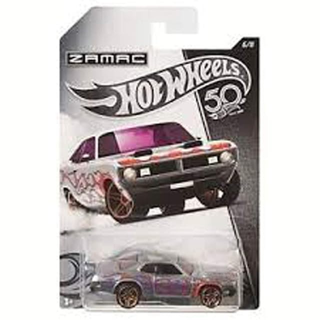 Foto 5 de 8 de Hot Wheels Mattel 50th Anniversary Zamac Model Cars Set de 8 FRN23