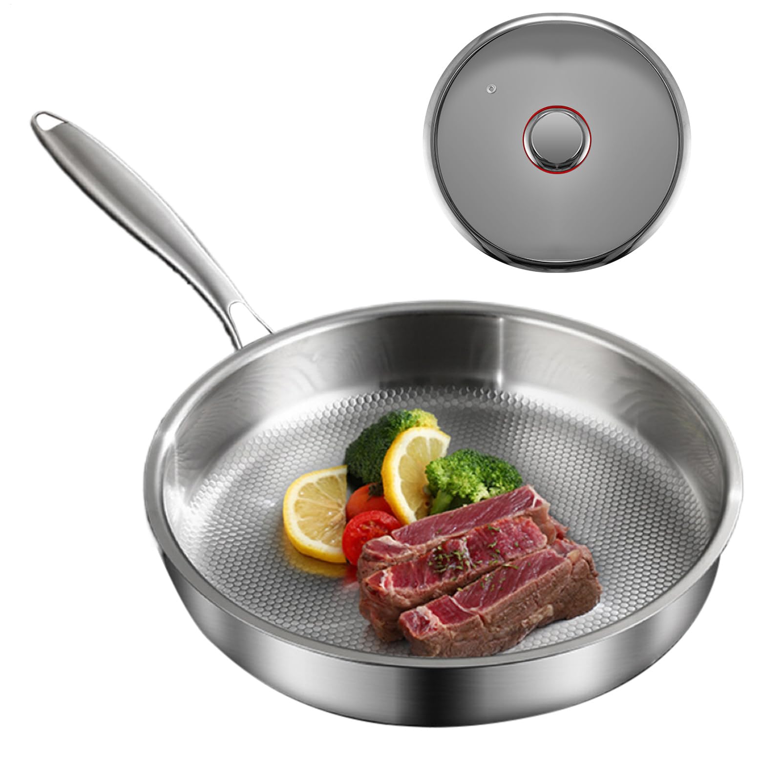 Antihaft-Bratn Induktion Kochfeld Herd Grill Pfannkuchen Omelett Eier Töpfe | Titanlegierung Antihaft-zum Kochen Kochutensilien Töpfe BratOmelett Ei Für Küche Zuhause Wohnung Restauran