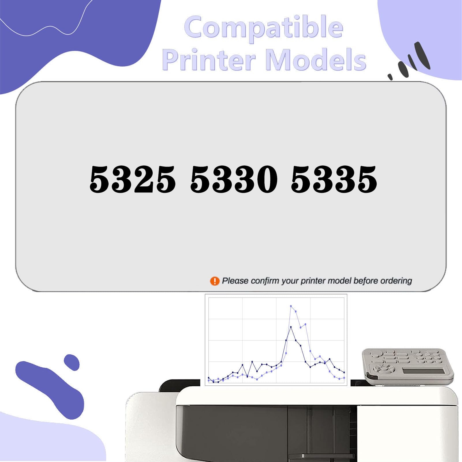SUTOCP Compatible 013R00591 13R00591 Imaging Drum Kit Use for Xerox 5325 5330 5335 Printers 1 Pack