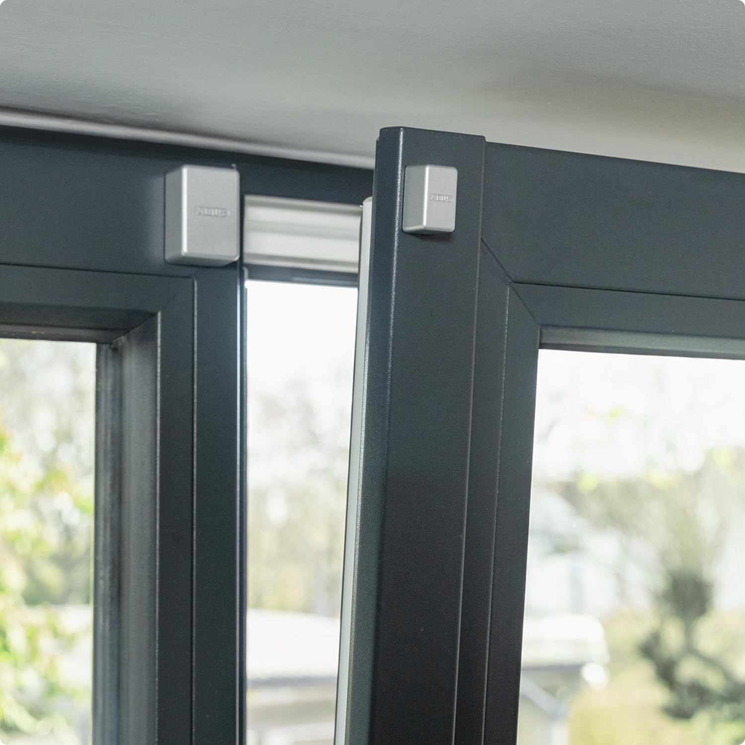 ABUS Öffnungsmelder Sensor One - Tür & Fenstersensor, App-Steuerung, weiß | Push-Benachrichtigungen in Echtzeit, Statusanzeige per App - Bridge One erforderlich, für Innenbereich