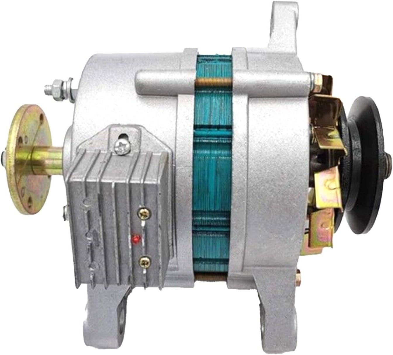 1000W/1200W Pure Copper Permanent Magnet Synchronous Generator AC/DC 12V Low Speed Alternator Suitable For Agricultural Vehicle Single Cylinder Diesel Engine ( Color : Double head , Size : 1000W12V )