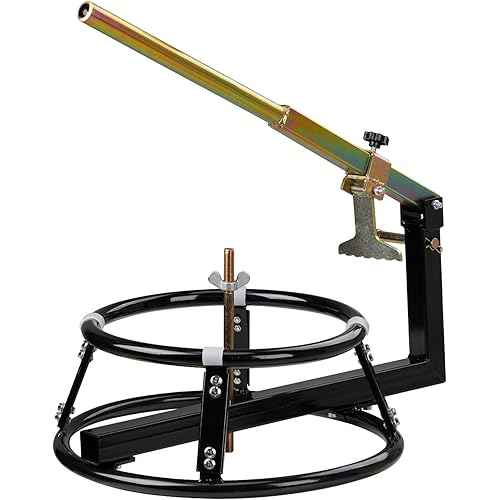 Motorcycle tire Changer for 16in to 21in Tires Dirt Bike Bead Breaker Tire Change Stand Tire Changing Stand Mount, Black