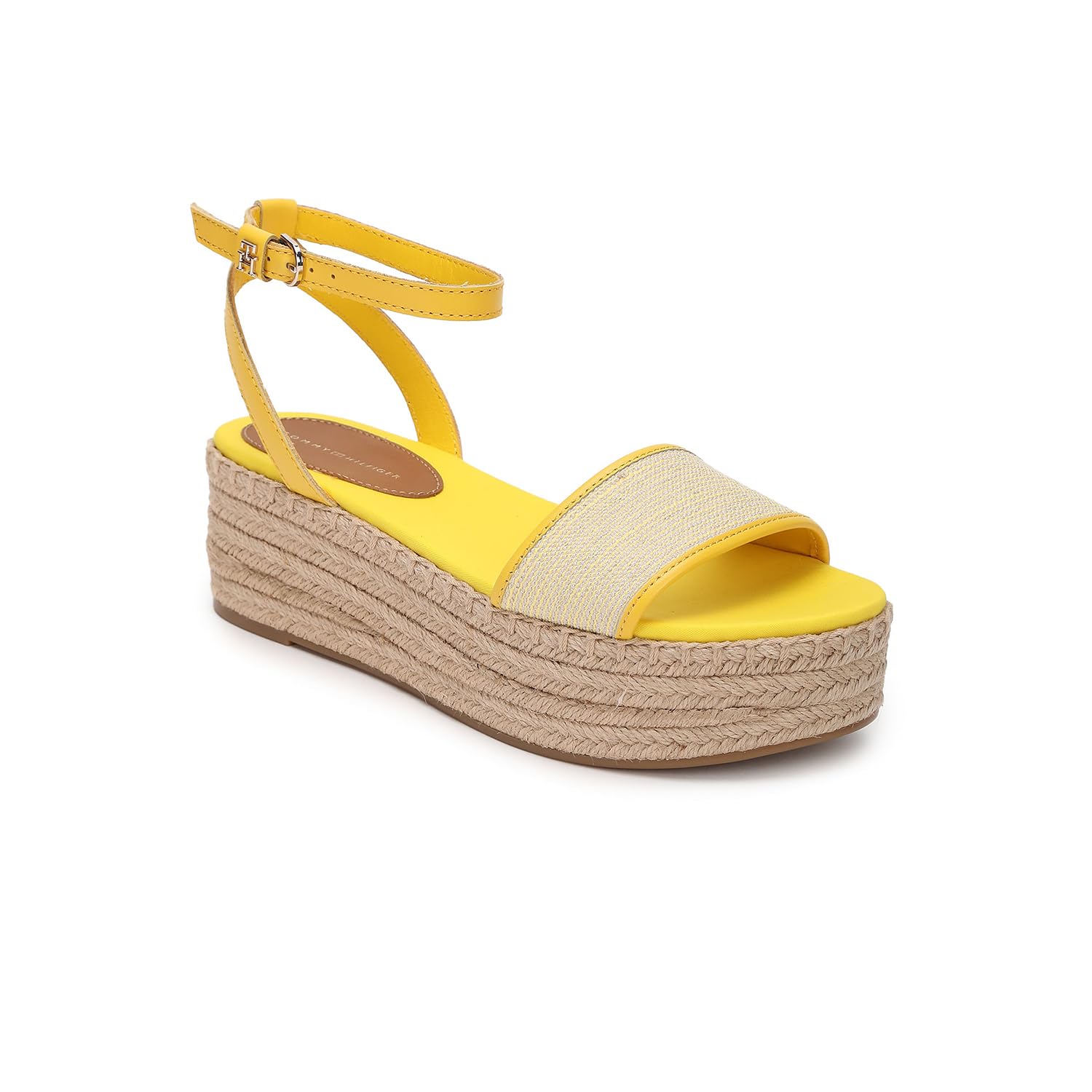 Tommy Hilfiger Leather Solid Beige Women Platform Sandals (F23HWFW119) Size- 40 (B0CKW9VFMC) Amazon Price History, Amazon Price Tracker